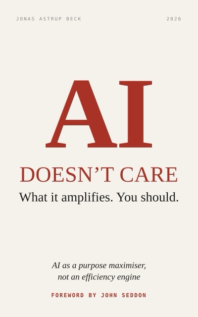 Cover: AI doesn't care what it amplifies. You should.