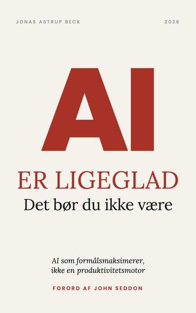 Forside: AI er ligeglad. Det bør du ikke være.