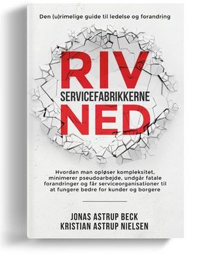 Forside: Riv servicefabrikkerne ned